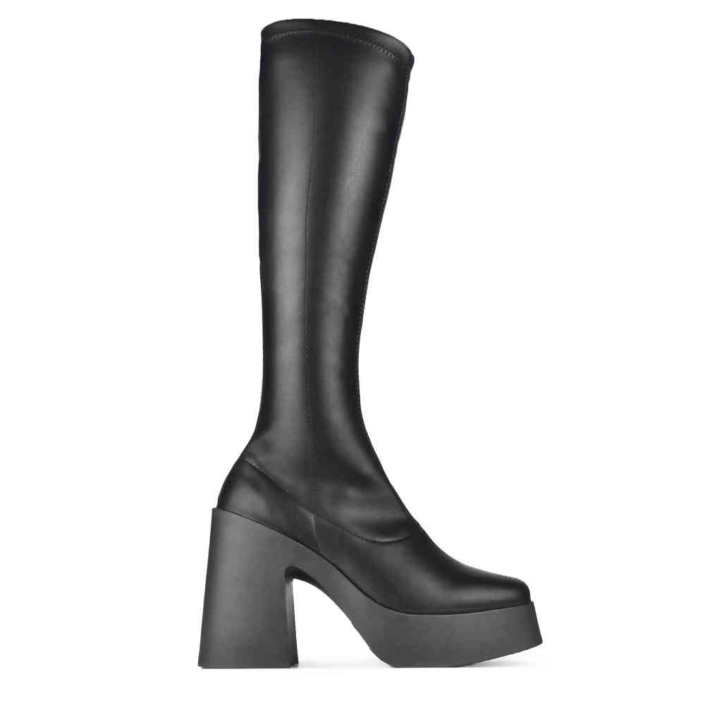 Altercore - Sofia Bottes de plate-forme - Noir